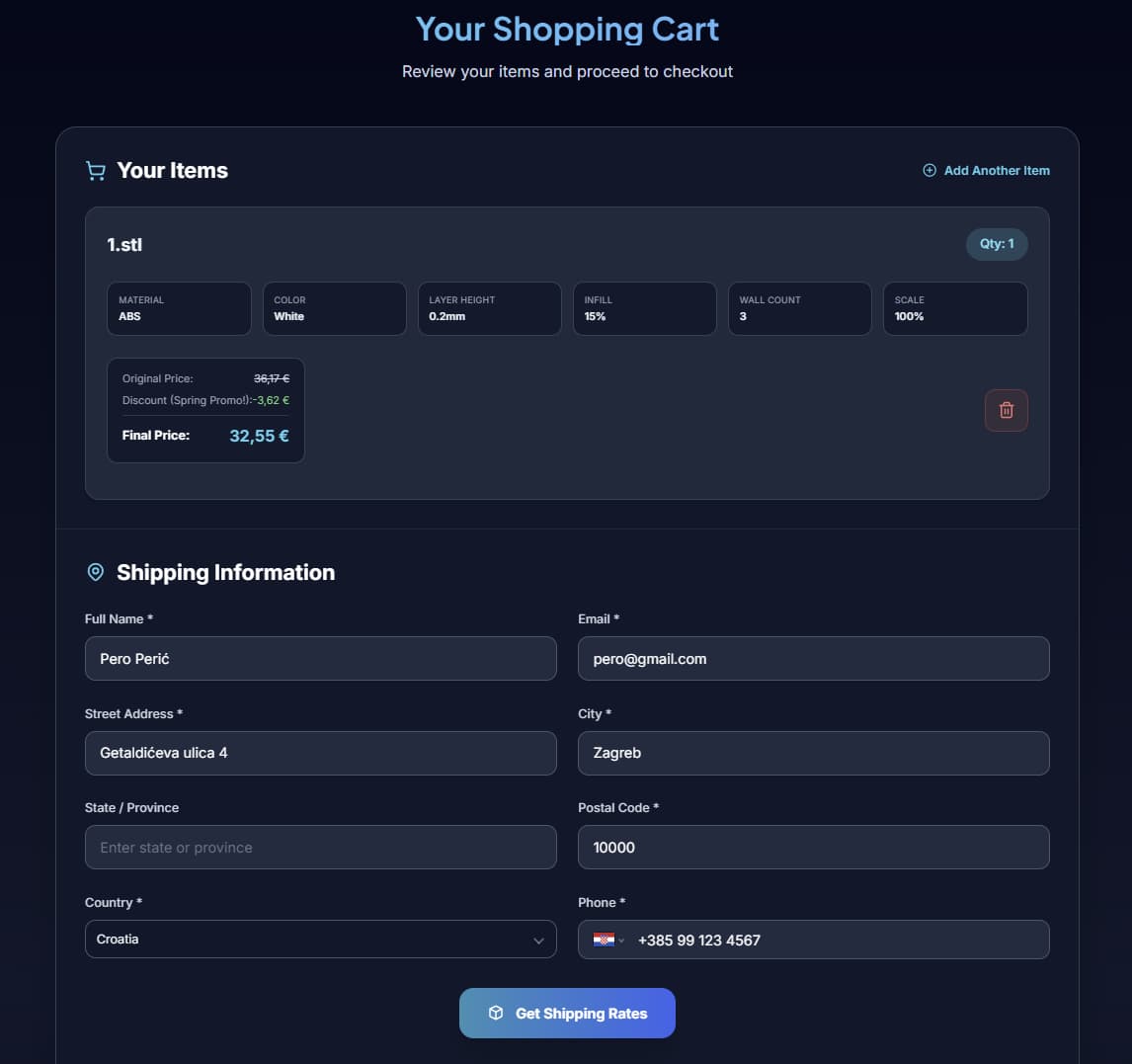 Review & Order
